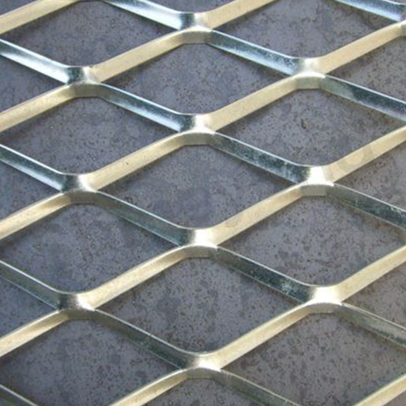 Heavy steel plate mesh