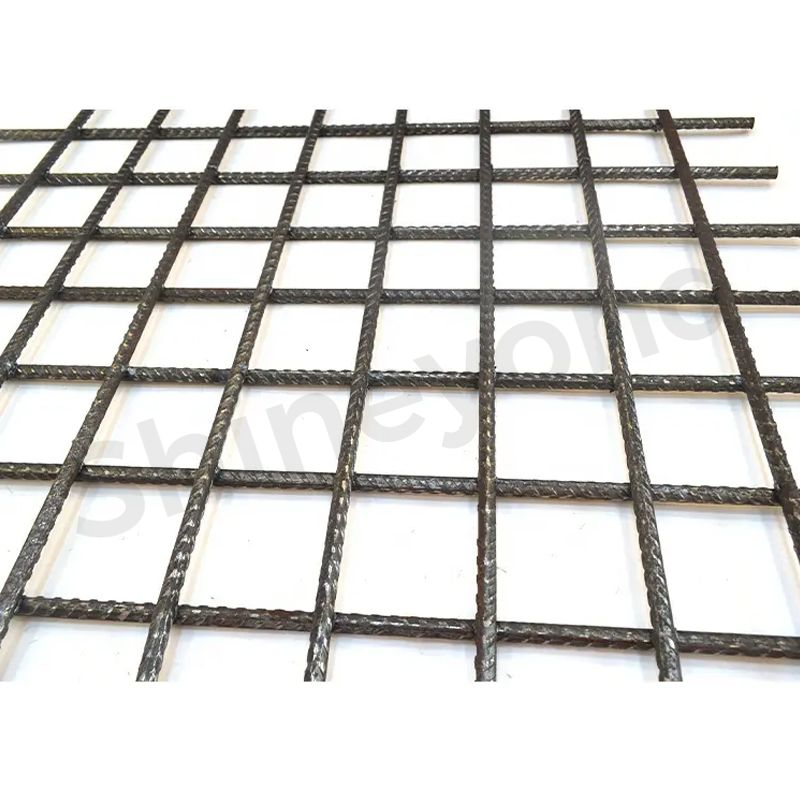Rebar welded wire mesh panels
